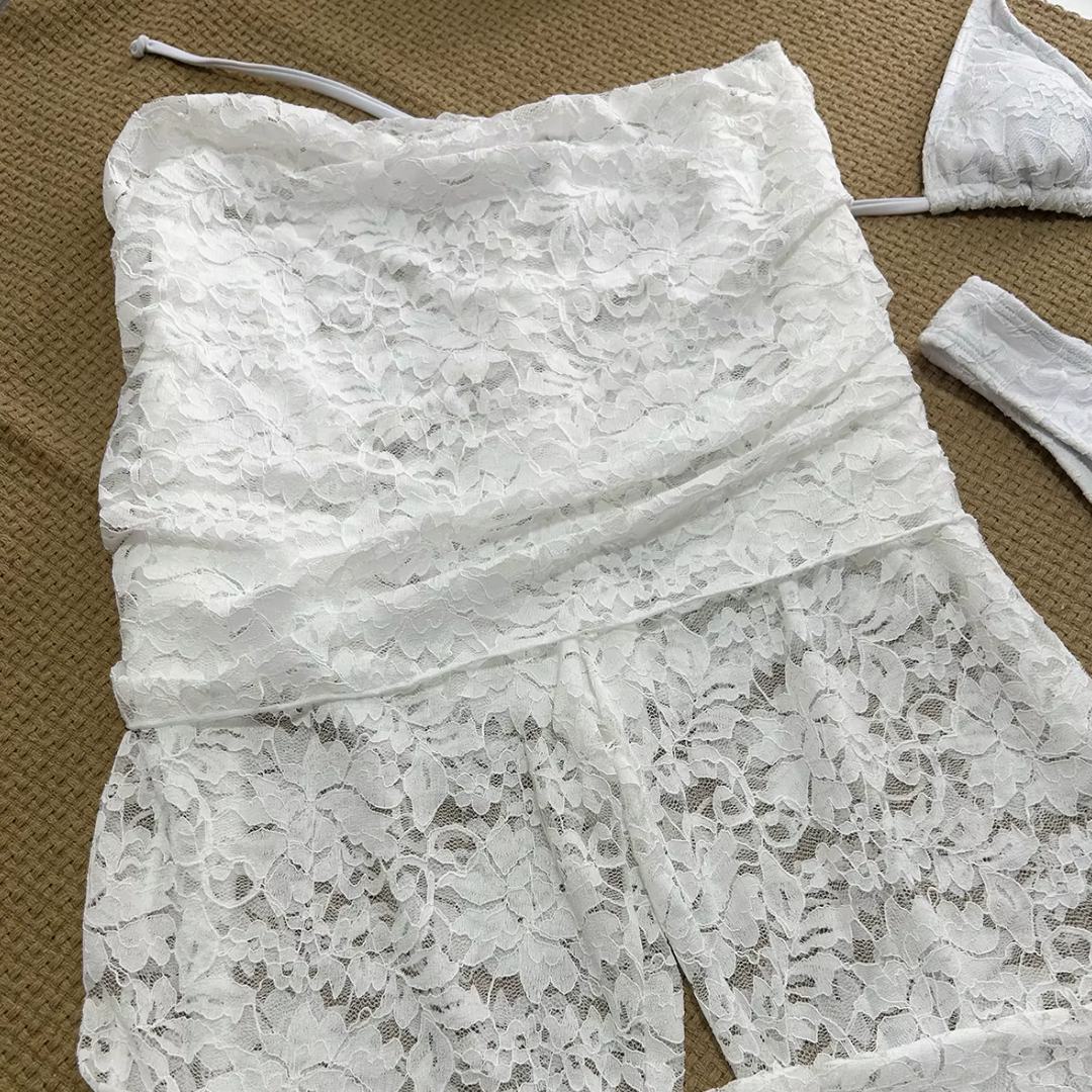 "Saint Muse" Beach Lace Set