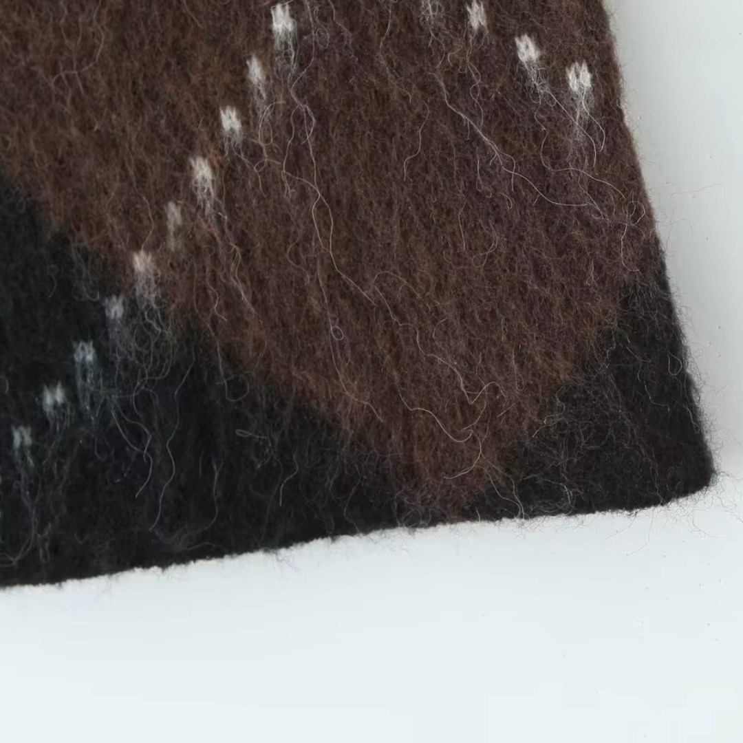 "Dark Mocha" Street Knit Set