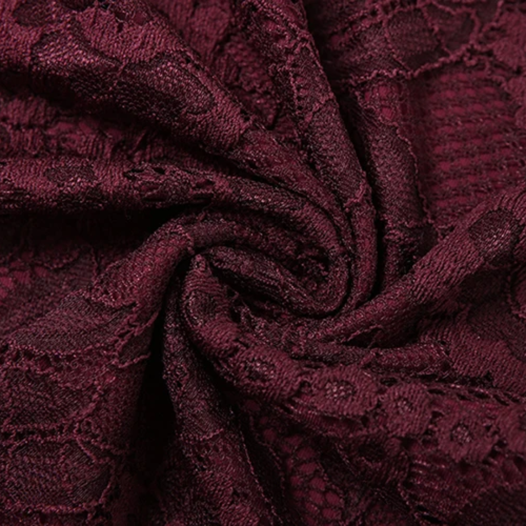 "Velvet Kiss" Cut-Out Top