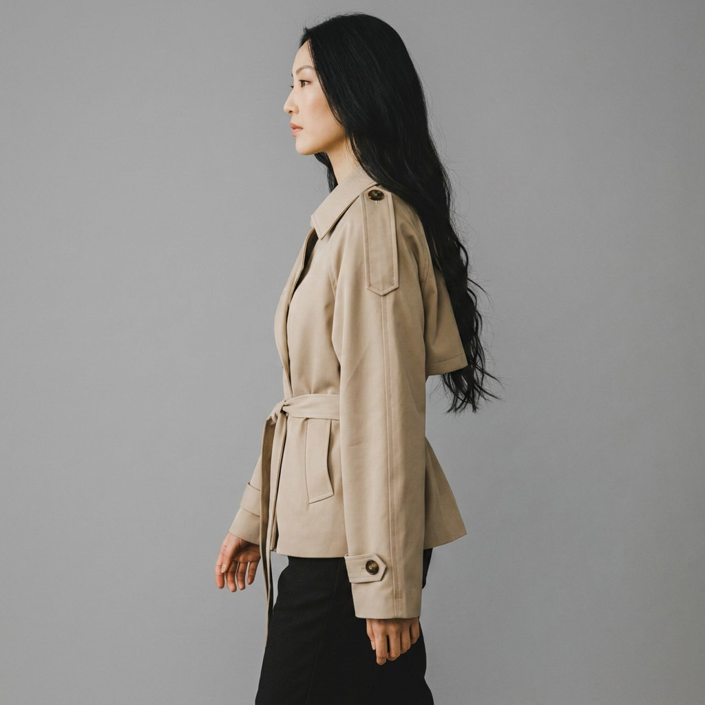 "Empire Luxe" Trenchjacke