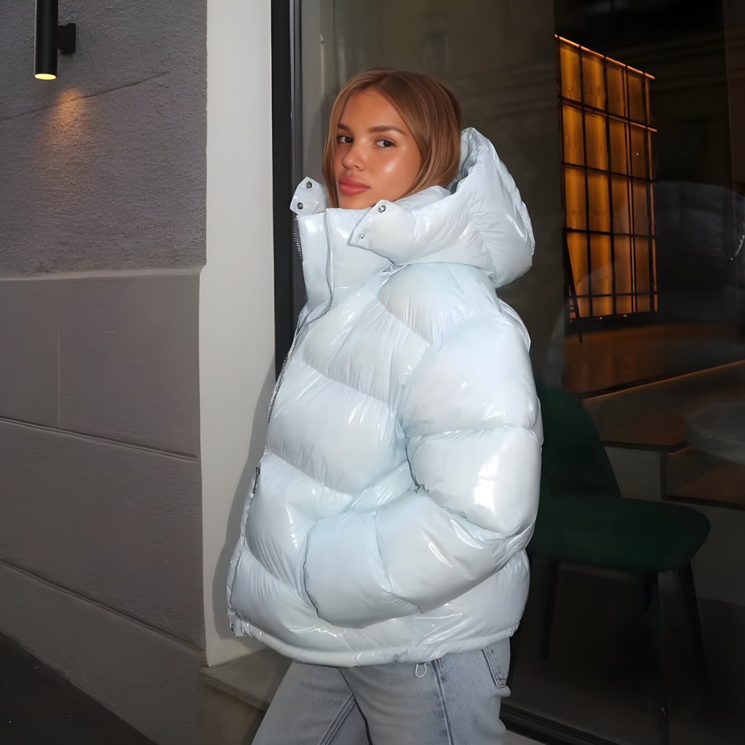 "Velour Obsession" Puffer Jacket