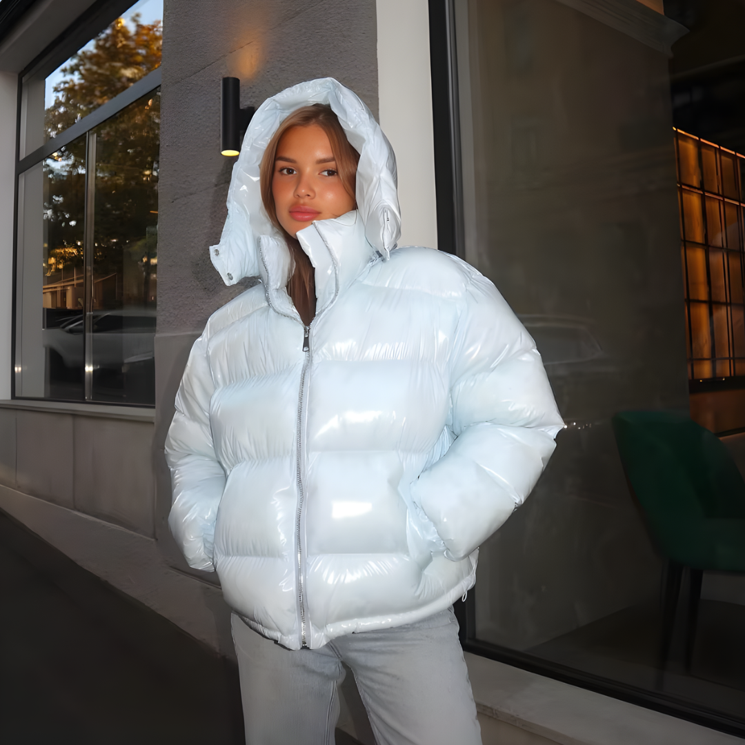 "Velour Obsession" Puffer Jacket