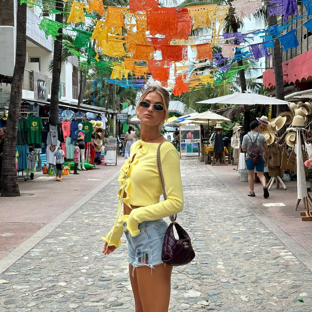 Lemon Waves Longsleeve