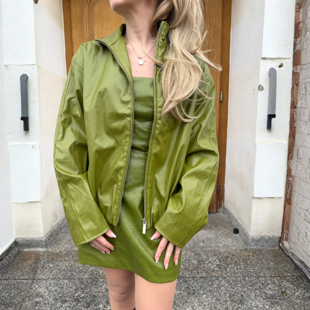 "Olive Dominance" Jacket