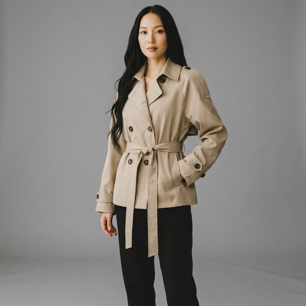 "Empire Luxe" Trenchjacke