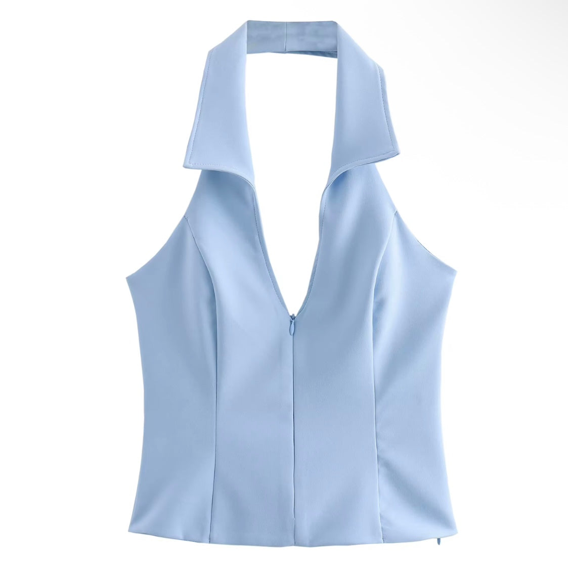 „Sky Muse“ Zweiteiliges Set mit Zip-Top und Minirock