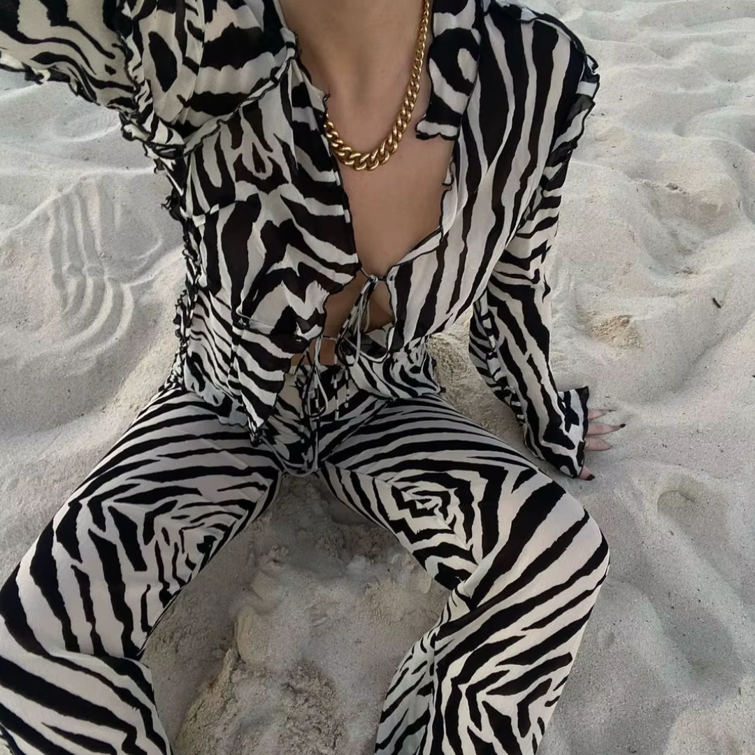 "Savage Muse" Zebra Set