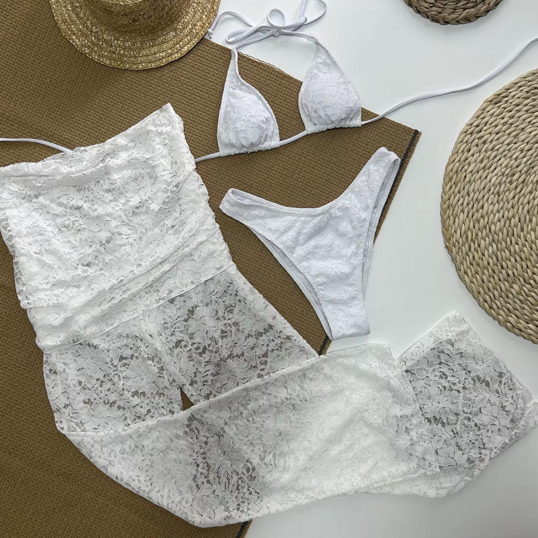 "Saint Muse" Beach Lace Set