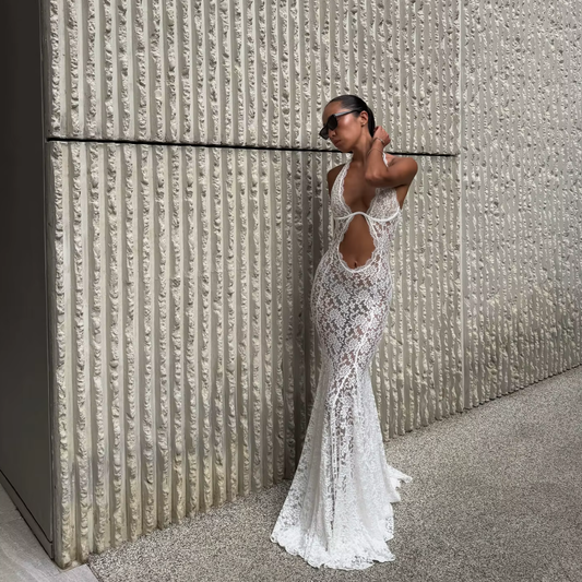 "Siren Lace" Maxi Dress