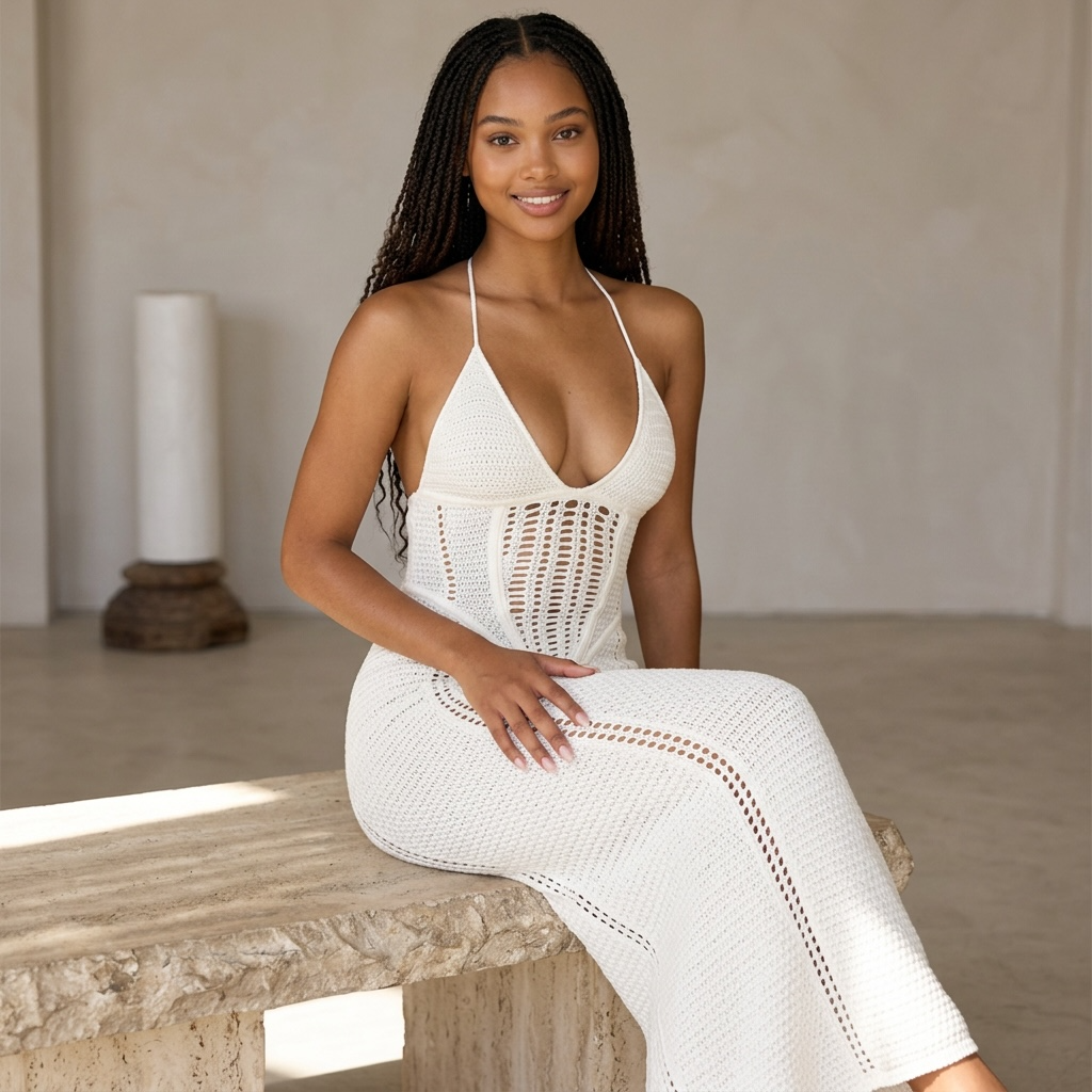 "Golden Hour" Laceback Maxi Dress