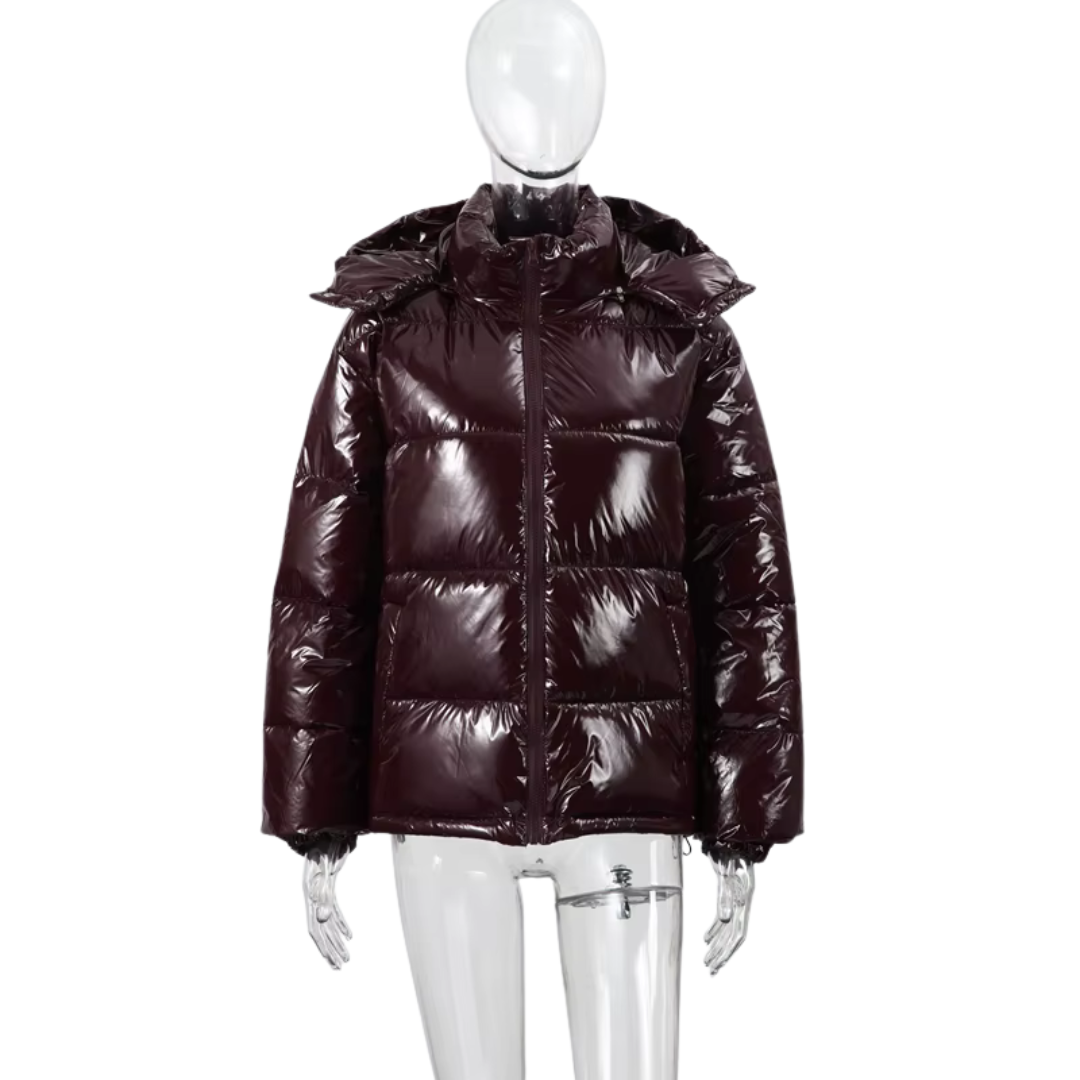 "Velour Obsession" Puffer Jacket