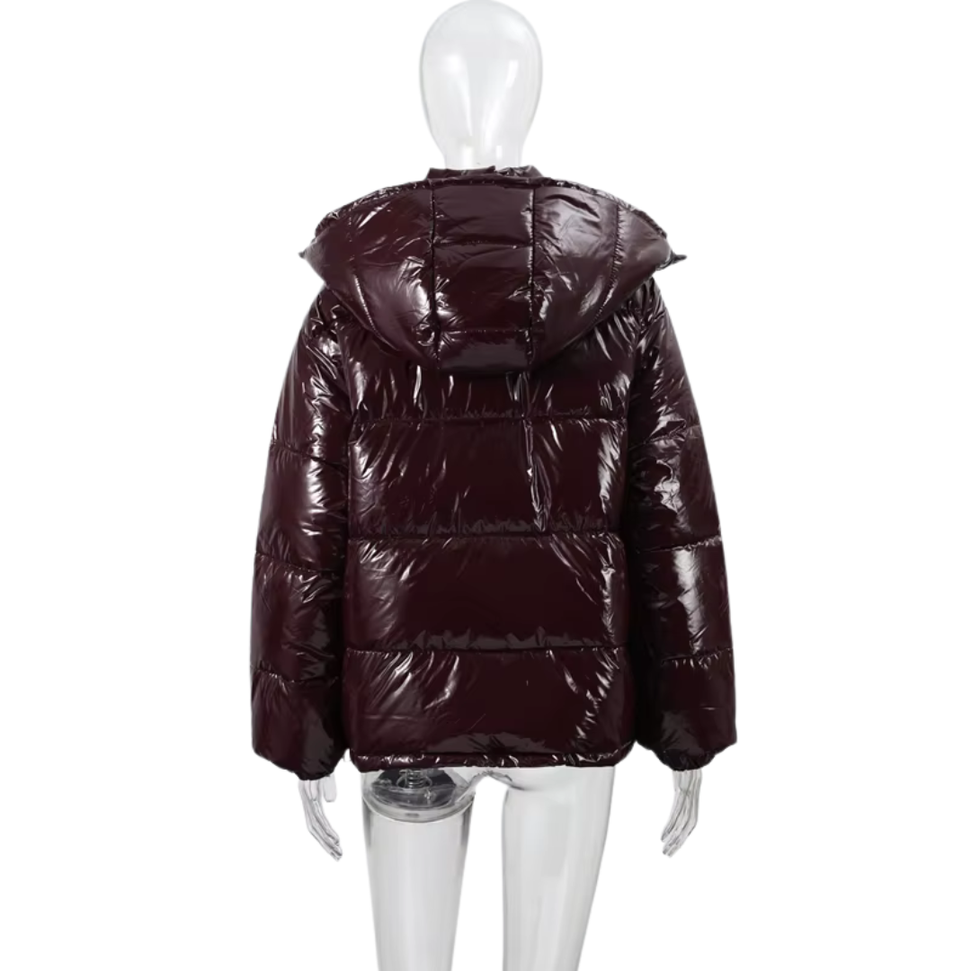 "Velour Obsession" Puffer Jacket