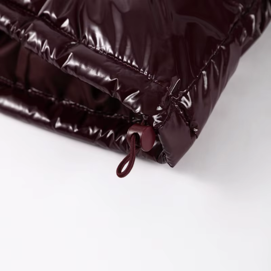 "Velour Obsession" Puffer Jacket