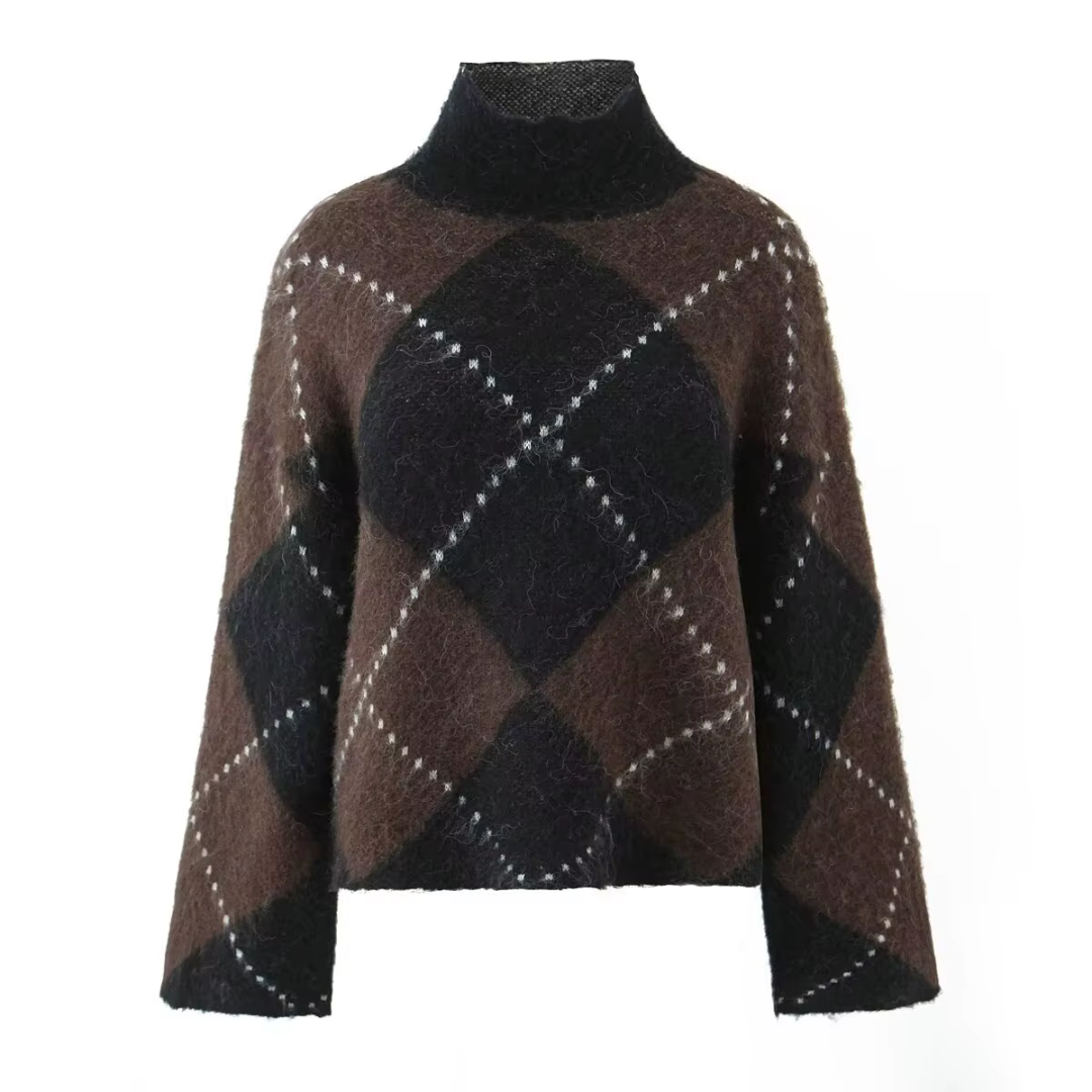 "Dark Mocha" Street Knit Set