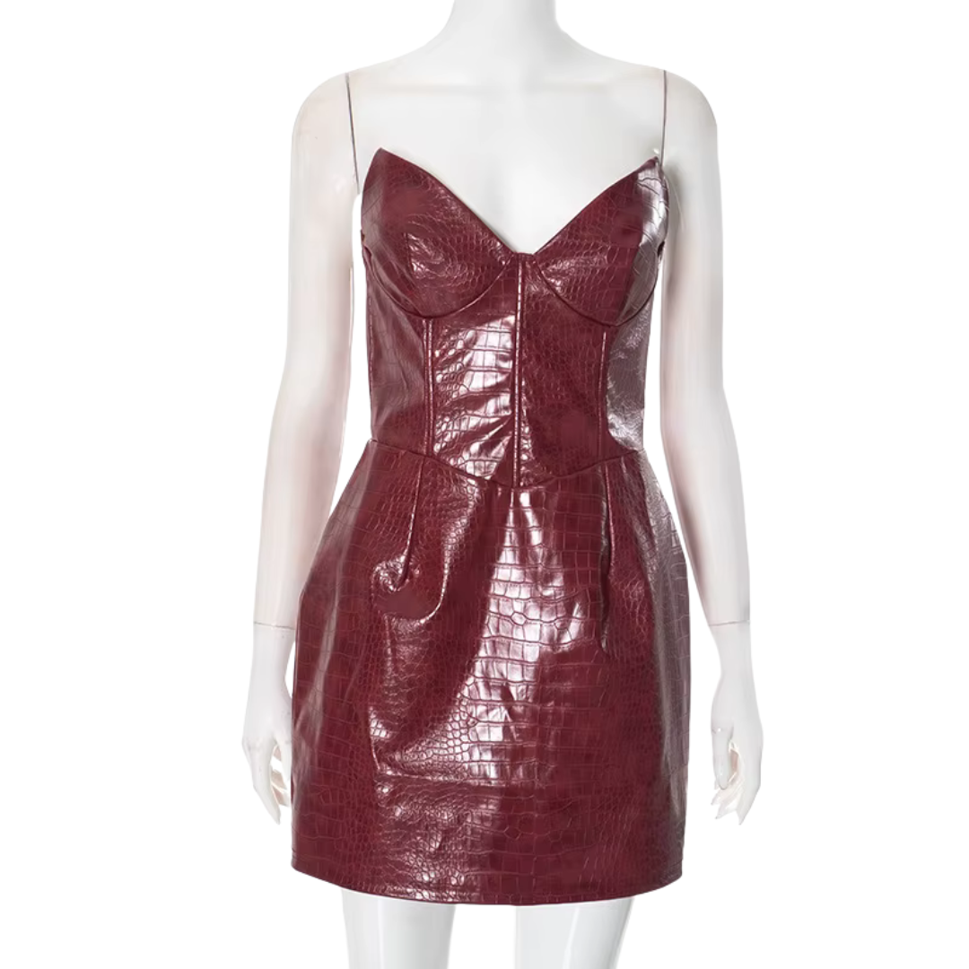 "Rouge Prestige" Minikleid