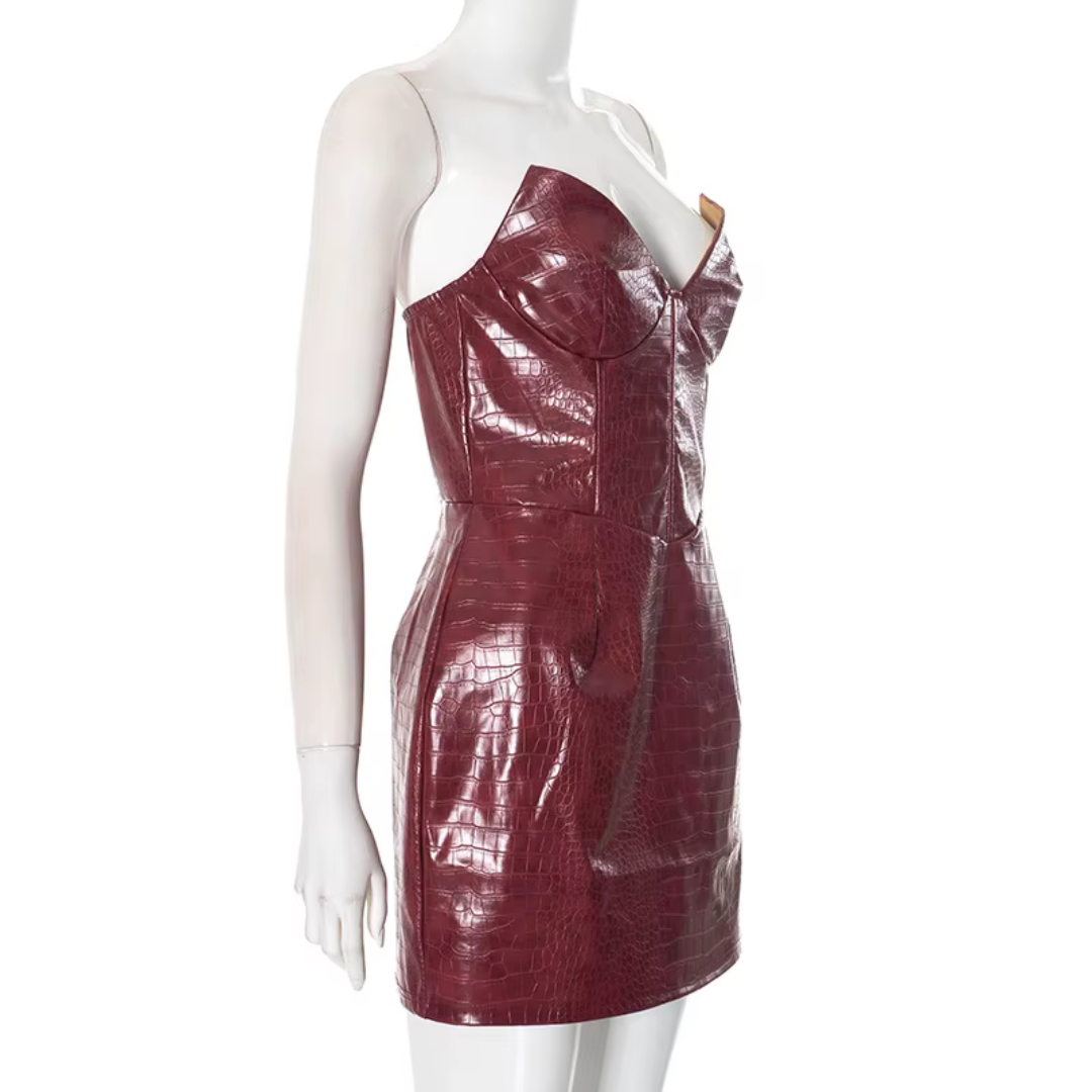 "Rouge Prestige" Minikleid