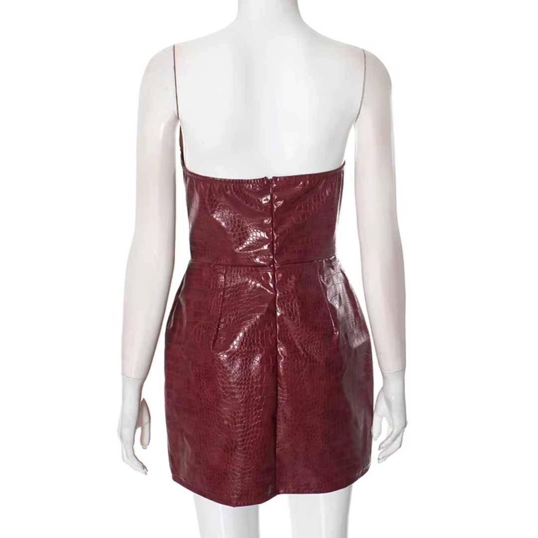 "Rouge Prestige" Minikleid