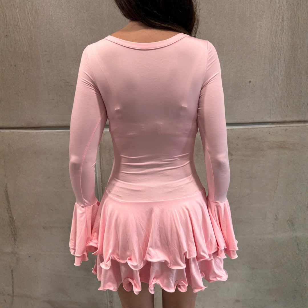 Rüschenkleid "Delarosa"