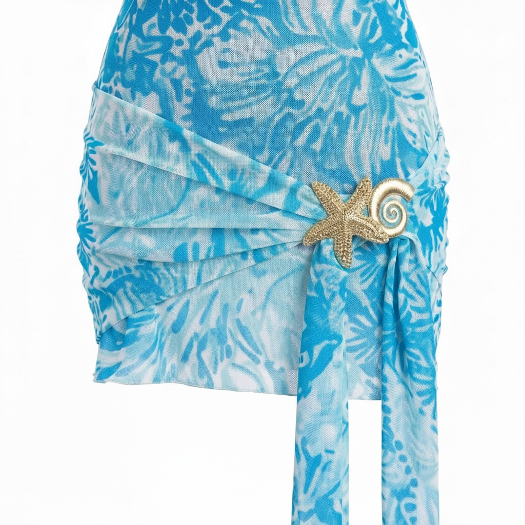 "Malibu Siren" Minikleid