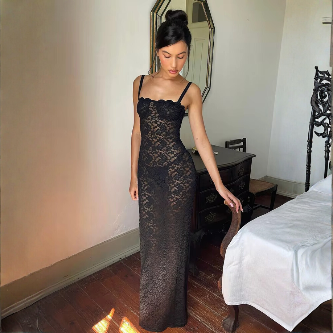 "Femme Fatality" Maxi Dress