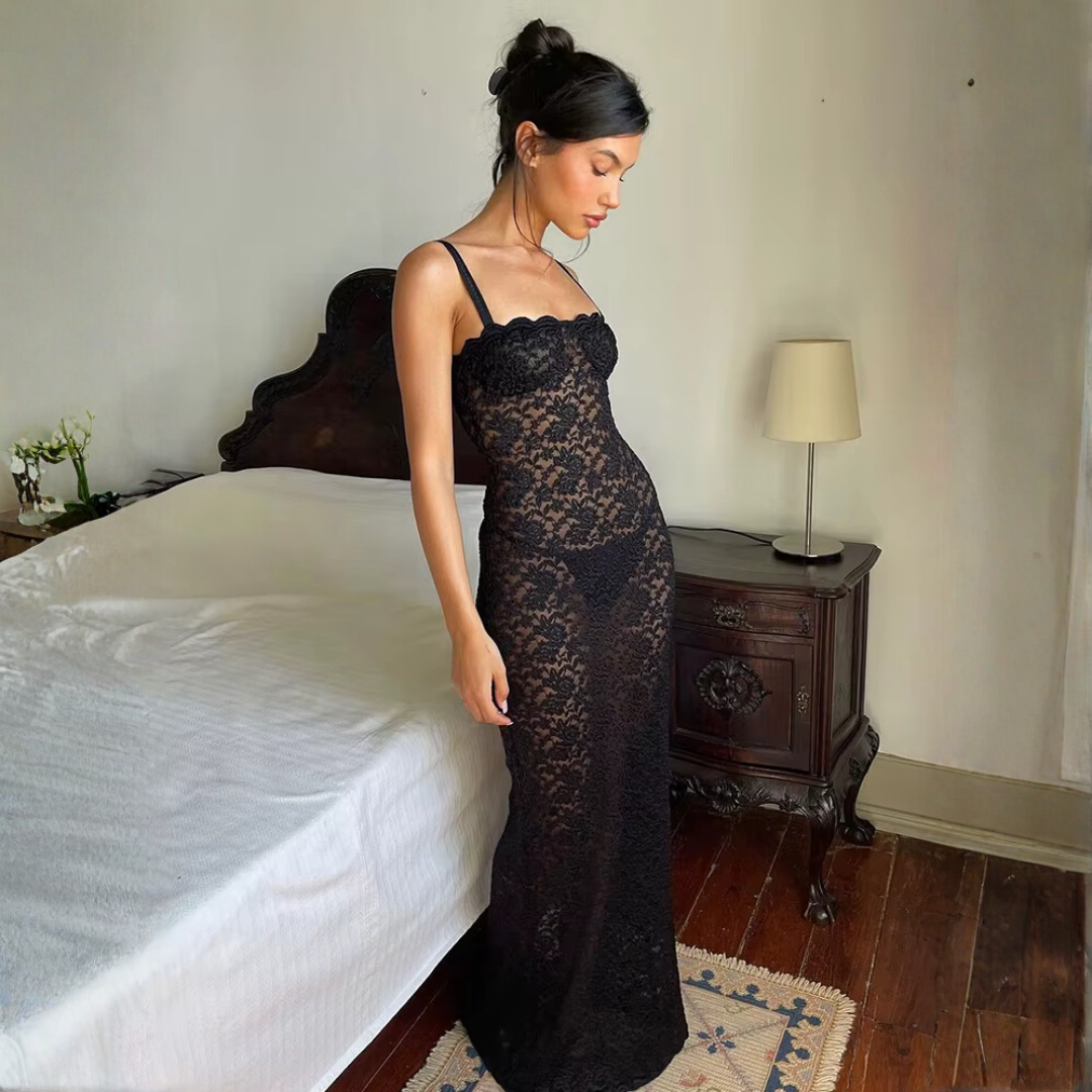 "Femme Fatality" Maxi Dress