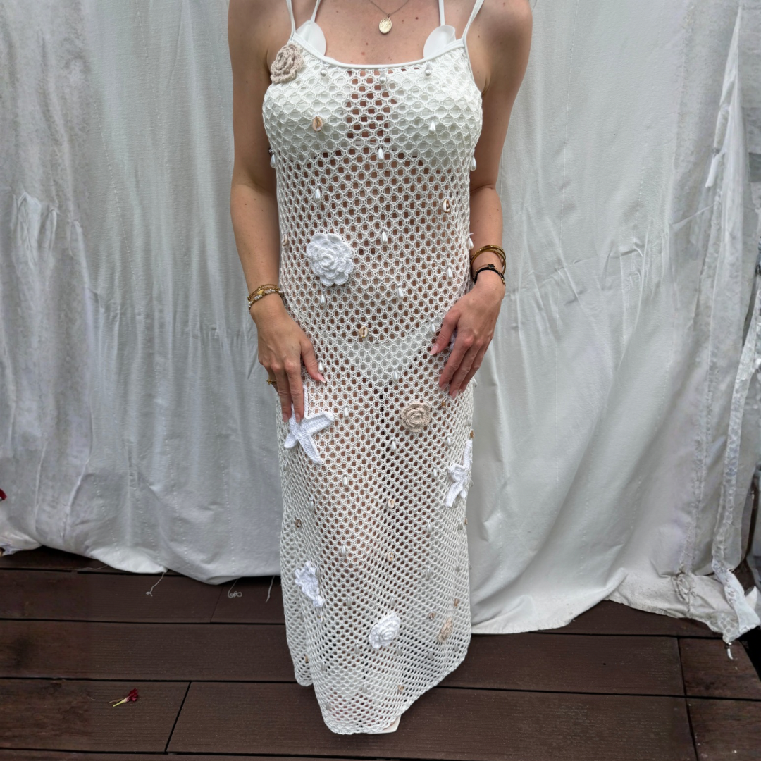 "Oceana Pearl" Maxi Dress