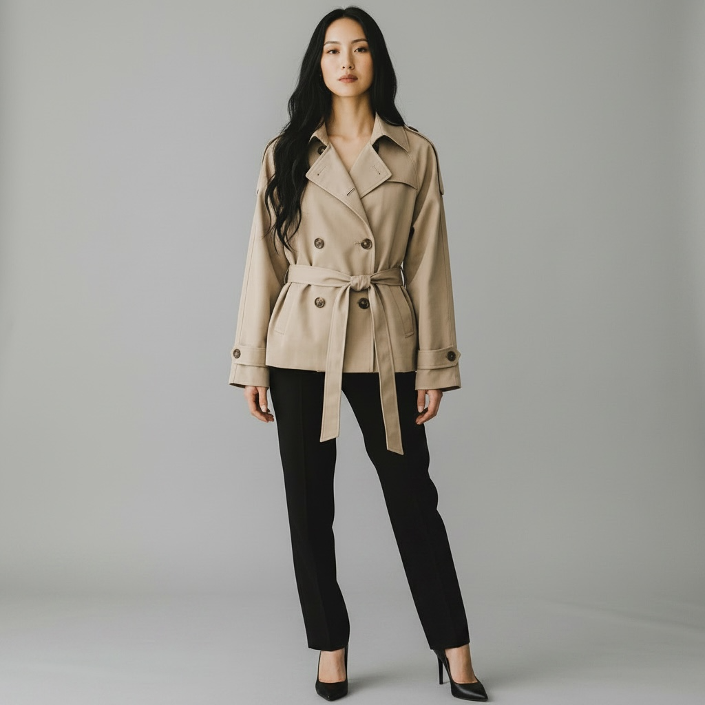 "Empire Luxe" Trenchjacke