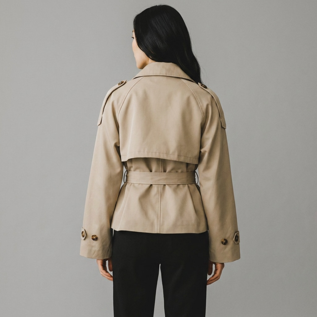 "Empire Luxe" Trenchjacke