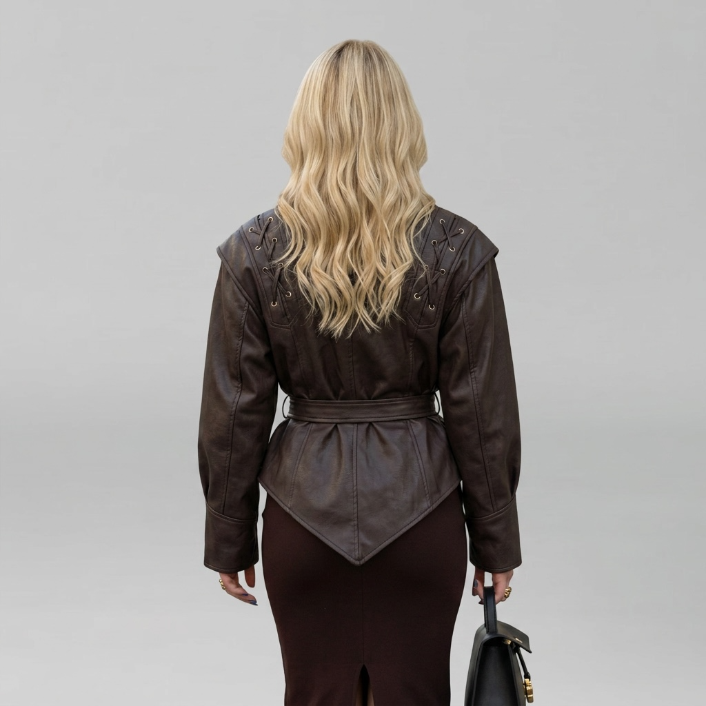 "Celestique" Tie Jacket