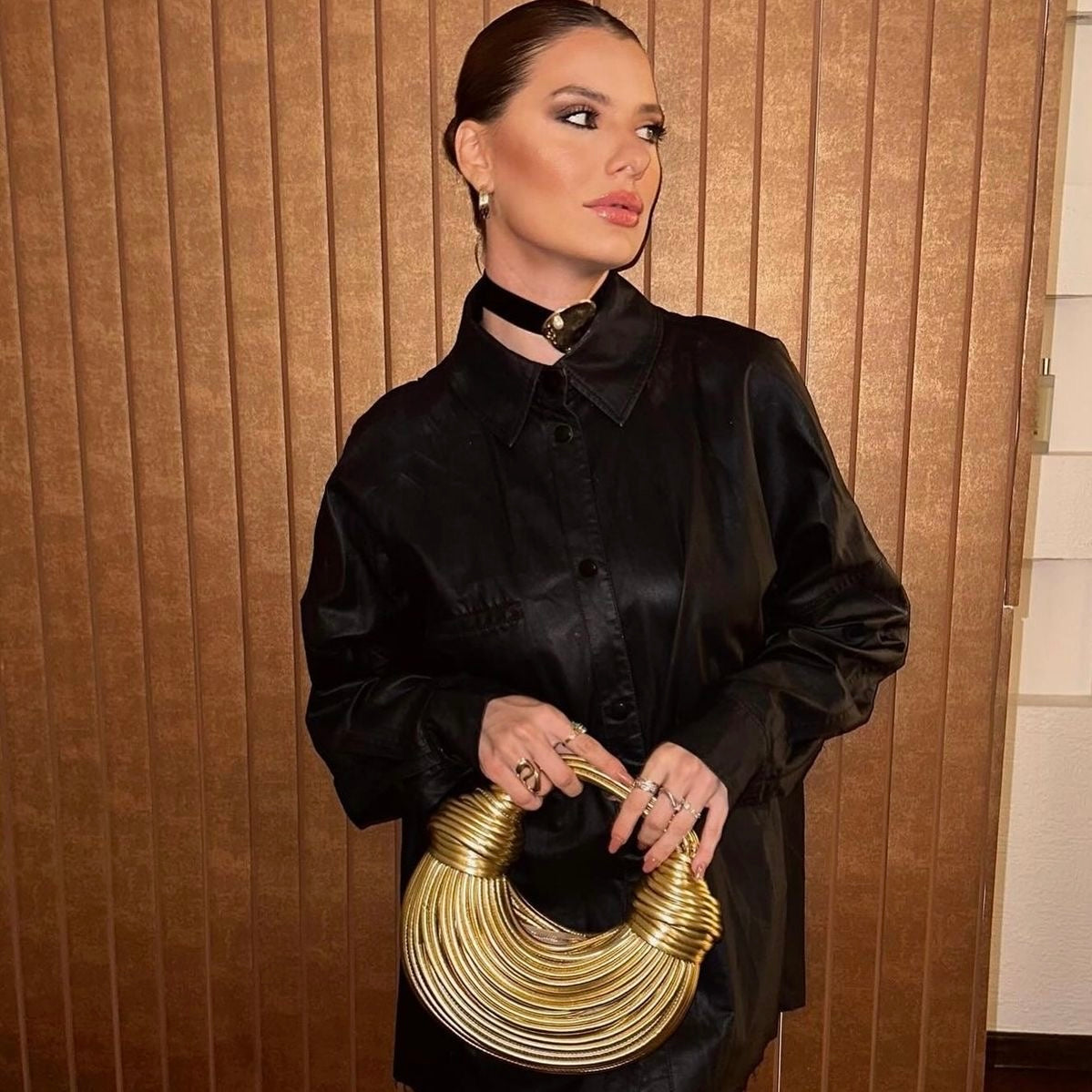 Golden Glow Handbag