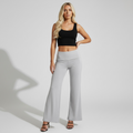 „Cloudy“ Elegante Wide-Leg Hose mit hoher Taille