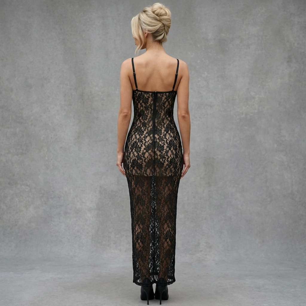 "Femme Fatality" Maxi Dress