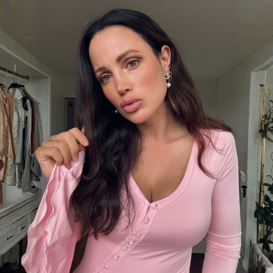 Rüschenkleid "Delarosa"