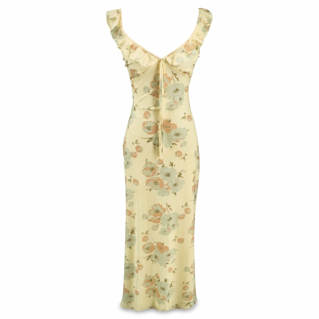 "Floral Vice" Maxikleid