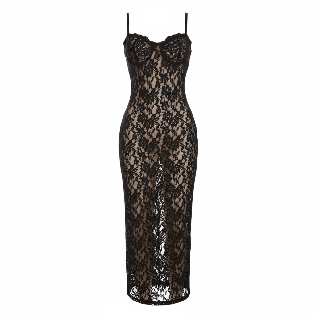 "Femme Fatality" Maxi Dress