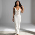"Golden Hour" Laceback Maxi Dress