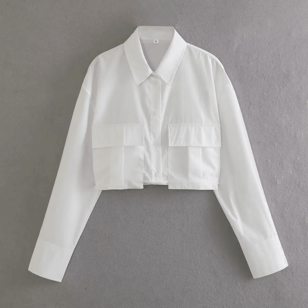 Crop Shirt "Flairé"