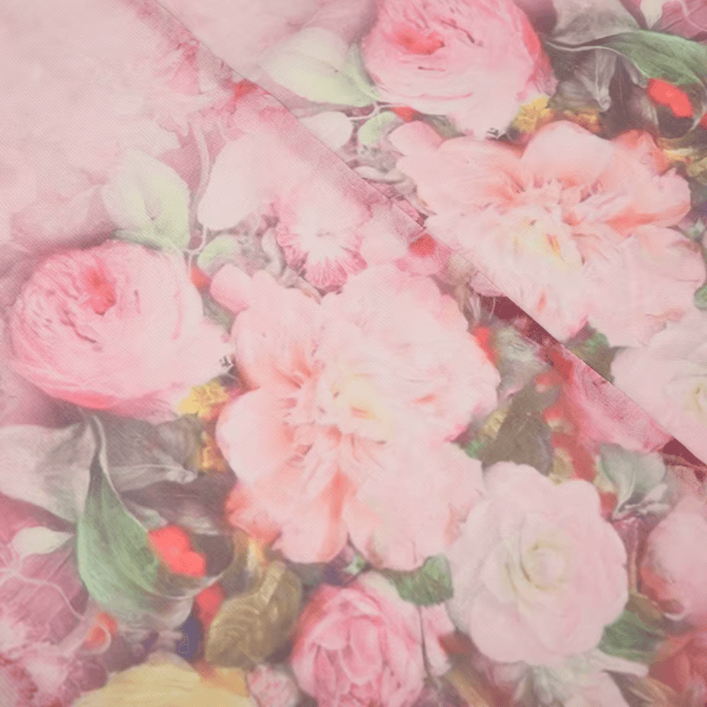 girlzhood Bohéline Rock aus leichtem Stoff mit romantischem rosa Blumenmuster und floralem Print
