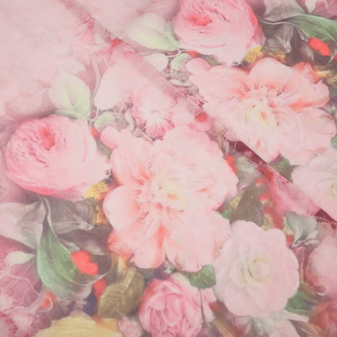girlzhood Bohéline Rock aus leichtem Stoff mit romantischem rosa Blumenmuster und floralem Print