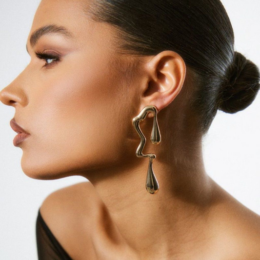 Earrings "Sculpture Drops"