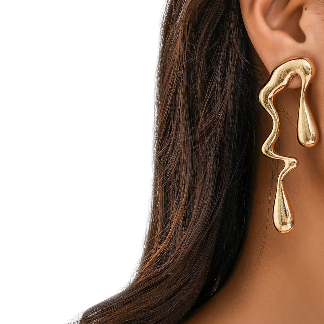 Earrings "Sculpture Drops"