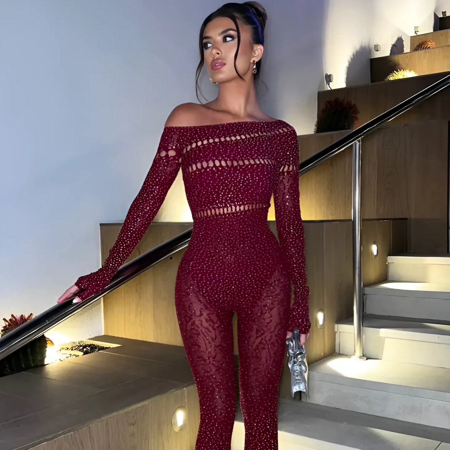 "Miravyn" One-Shoulder