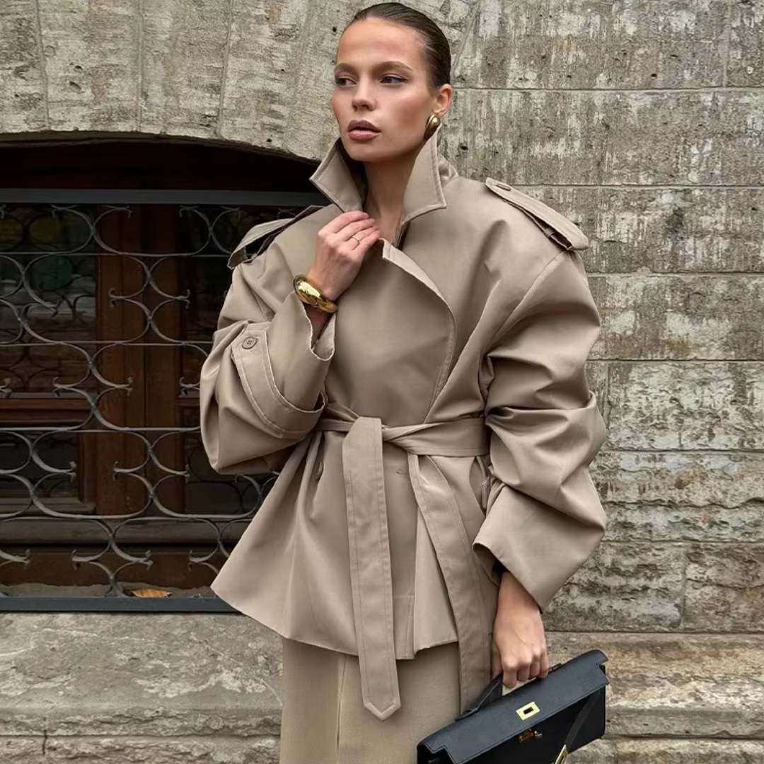 "Empire Luxe" Trenchjacke