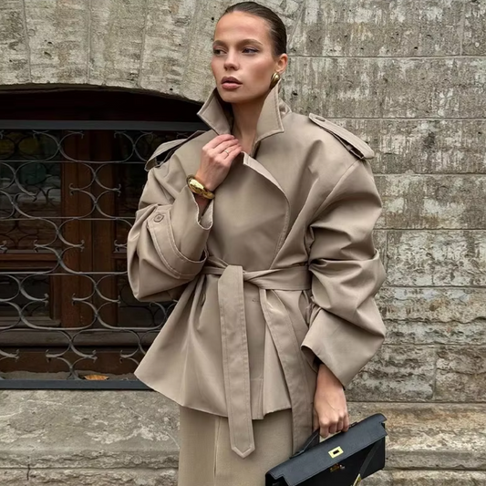 "Empire Luxe" Trenchjacke