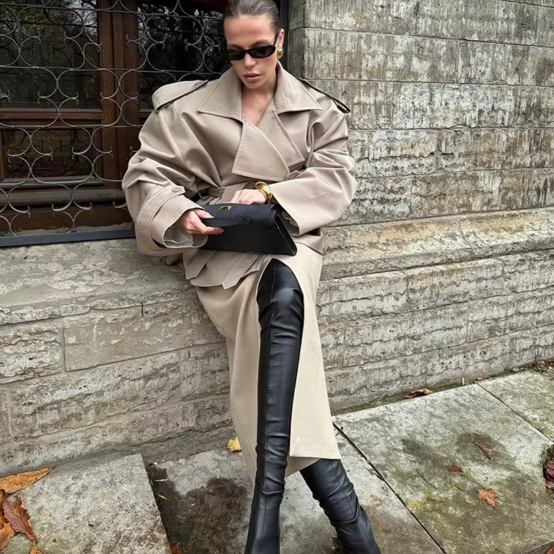 "Empire Luxe" Trenchjacke